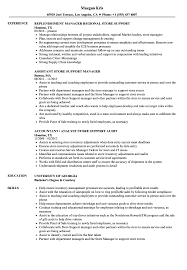 Store Support Resume Samples Velvet Jobs
