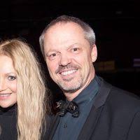 Emily Brett, left, with Evan Berlin