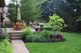 Deck Design Hilliard Oh Photo Gallery Landscaping Network Landscaping Around Deck Wooded Landscaping Landscape Design