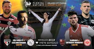 The base rookie auto patch line is numbered to 249 or 99 copies. Florida Cup Finals Sao Paulo Fc Vs Ajax Flamengo Vs Frankfurt Orlando Fl Jan 12 2019 1 00 Pm