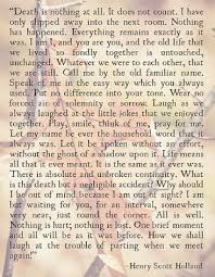 Poems Of Henry Scott Holland Poemas En Ingles Poems In English Poems Death