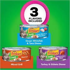 Watch your feisty cat pounce when she hears the can pop open and smells the delectable aroma. Friskies Classic Pate Variety Pack Canned Cat Food Petsense