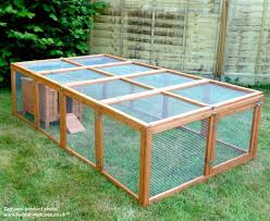 Place two pieces next to each other. Large Run Hutch Combo