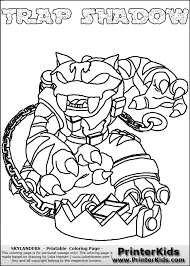 As with giants, many of the characters have their names used from the development phase left on their related files, however this only applies to most of the characters brand new to this game. Skylander Swap Force Freeze Blade Coloring Pages