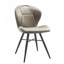 eetkamerstoel davoni microvezel softyl pebble eetkamerstoelen eettafel stoelen stoelen