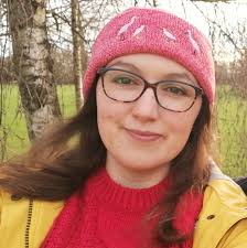 DIY cross stitched butterfly hair grips