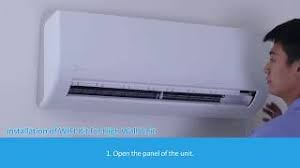 Ac available in various models such as; Wifi Installation Split Midea Air Nethome Plus Youtube