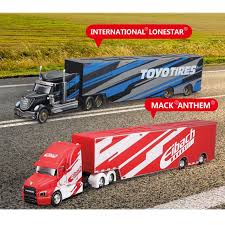 164 Alloy Car for Mack Anthem Lonestar UP Transport Die Cast Manufacturing  Trailer Adult Collection Vehicles (BK12418)
