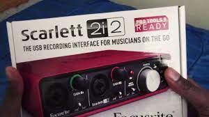 Check out the example setup diagram for a focusrite scarlett 2i2 page at sweetwater — the world's leading music technology and instrument retailer! Focusrite Scarlett 2i2 Setup 2016 Youtube