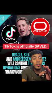Larry Ellison Rescues TikTok from Ban | TikTok