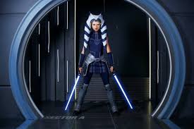 You could go to a dept. Ahsoka Tano Season 7 Inspired Cosplay Costume From Star Wars Etsy