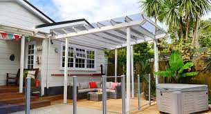 As kiwis, we love to be outside all year round, with any one of our awnings or canopies you can do this and be protected from the sun and rain. Clearvue Roofing System