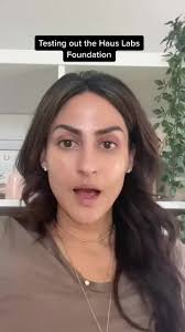 Trying out the viral @HausLabs foundation! Is it Ami Desai approved? ❤️  #hauslabsfoundation #hauslabsfoundationreview #foundationroutine  #makeuptrends