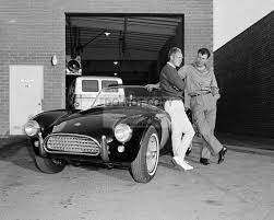 Carroll shelby ~ sports illustrated named him driver of the year for 1957. Steve Mcqueen Carroll Shelby And A Cobra 289 Roadster 5x7 Etsy