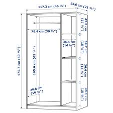 Have you read the ikea aspelund wardrobe w/ 3 doors manuals, presented on guidessimo.com, but still have questions or maybe you need advice from other customers on a specific matter? Kleppstad Wardrobe With 3 Doors White 461 8x691 4 117x176 Cm Ikea
