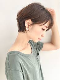 愛されショートボブ 首に馴染む 小顔がキーポイント cabelo curto bonito cabelo curto asiatico cabelos estilosos
