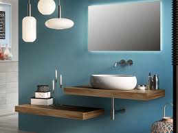 Il semplice lavabo appoggio diventa il protagonista dell'ambiente bagno, integrandosi perfettamente in ogni stile di arredamento grazie alle forme audaci, accattivanti, pure e lineari proprie dell'arredamento contemporaneo. Mensola Per Lavabo Bagno D Appoggio Topsy Top Cm 120x48xh8 Noce Belgravia Iperceramica
