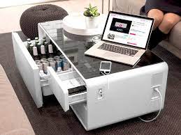 Conheca Uma Mesa De Centro Com Usb Player De Musica Frigobar E Tomadas Https Www Showmetech Coffee Table Refrigerator Fridge Built In Cool Coffee Tables
