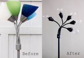 101 Diy Lamp Makeovers Decoratoo Lamp Makeover Floor Lamp Makeover Diy Floor Lamp