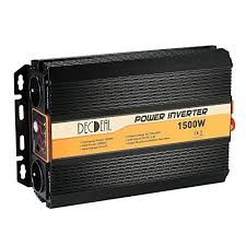 Decdeal Onduleur Voiture Modifie Sinusoidal Convertisseur De Puissance Domestique Avec 2 1a Usb Et 2 Prises De Couran Convertisseur Onduleurs Prises De Courant