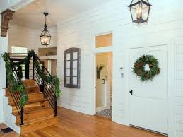 Foyer And Hallway With Antique Streetlamp Pendant Lights Hgtv