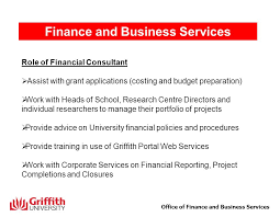 Job description of financial consultant resume includes following duties and responsibilities: What Are The Functions Of A Financial Consultant