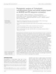 Porno animal avec une femme et un énorme cochon. Pdf Phylogenetic Analysis Of Trichophyton Mentagrophytes Human And Animal Isolates Based On Mnsod And Its Sequence Comparison