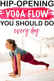 The Best Hip Opening Yoga Flow To Loosen Up Those Tight Hips Hip Opening Yoga Yoga Flow Workout For Beginners