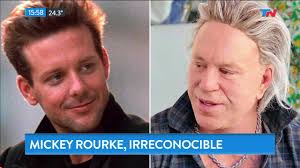 Mickey Rourke, irreconocible tras una nueva cirugía