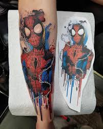 Not My Forte But Excellent Work Menstattoos Spiderman Tattoo Marvel Tattoos Gamer Tattoos
