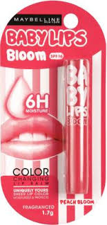 Maybelline New York Baby Lips Bloom Spf 16 Peach Blossom Price In India Buy Maybelline New York Baby Lips Bloom Spf 16 Peach Blossom Online In India Reviews Ratings Features Flipkart Com