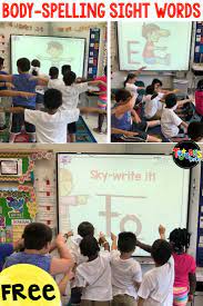Free Body Spelling Sight Words Powerpoint Sight Words Kindergarten Sight Words Teaching Sight Words