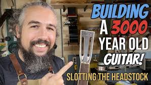 How To Build An Acoustic Guitar Episode 26 (Making The End Graft)