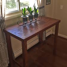 building a pub style dining table