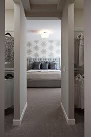 Walk Through His And Hers Closet To Bathroom Master Bedroom Layout Master Bedroom Design Home