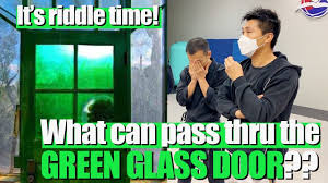 The woman who chose hot tea had three cups while the woman who ordered iced tea had only one glass. Riddles Part 2 The Green Glass Door Youtube