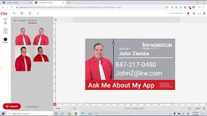 Bring your card design, logo, images or choose from thousands of templates. Creating A Digital Business Card In Command Youtube