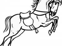 Image en coulere cheval au pat a imprimer gratuit / coloriage fille et cheval dessin gratuit a imprimer. Cheval A Imprimer Coloriage