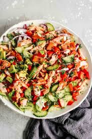Eating right to lower your cholesterol can help minimize your risk for heart disease. Easy Chopped Salmon Salad Delicious Healthy And Easy To Make