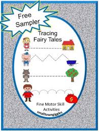 Fairy tales preschool and kindergarten activities, crafts, games, and printables. Free Sampler Distance Learning Fairy Tale Tracing Activities Kindergarten