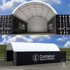 Container Shelter Large 40ft 20ft Igloo Dome Shipping Container Aud 4 300 00 New Unused 40ft Conta Shipping Container Container House Container Buildings