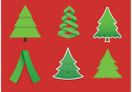 Modern Christmas Tree Vectors Download Free Vectors Clipart Graphics Vector Art