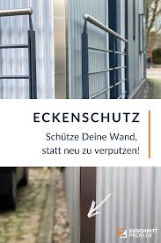Kantenschutz Aus Edelstahl An Hausecke Im Aussenbereich Hausbau Tipps Hausecke Edelstahl