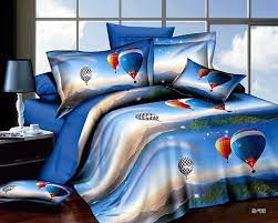 hot air balloon bedding bed room home
