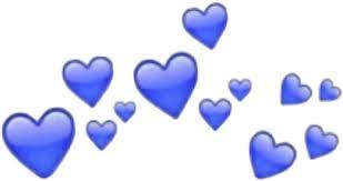 Discover Trending Love Stickers Blue Heart Heart Crown Heart Doodle