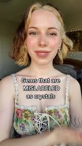 These gems are often mistaken as crystals 🧐 #gemstones #crystals  #crystallove #minerals