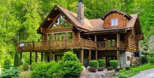Alluring Private Cabin Home Stunning Log Home Just Minutes To Downtown Asheville Situated On Four Beautiful Acr Log Homes Log Cabin Exterior Modern Log Cabins