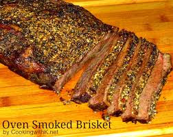 Place thyme and bay leaves in slow cooker, pressing into tomato mixture. Oven Smoked Brisket Granny S Recipes