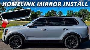 2021 Kia Telluride Homelink Mirror Install Diy Youtube