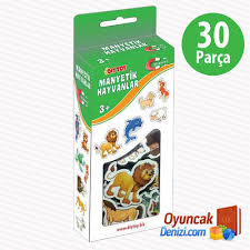 Manyetik Hayvanlar 30 Parca Oyuncakdenizi Com